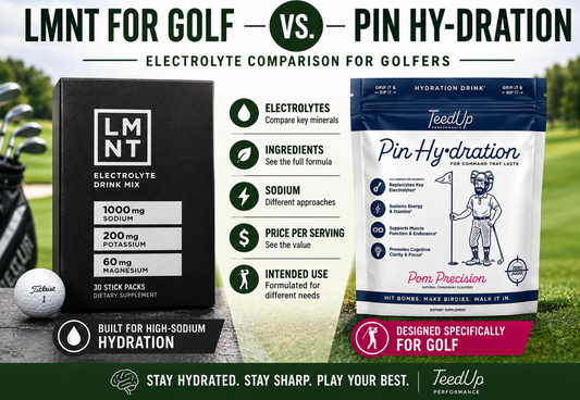 LMNT for Golf vs Pin Hy-Dration | Electrolyte Comparison