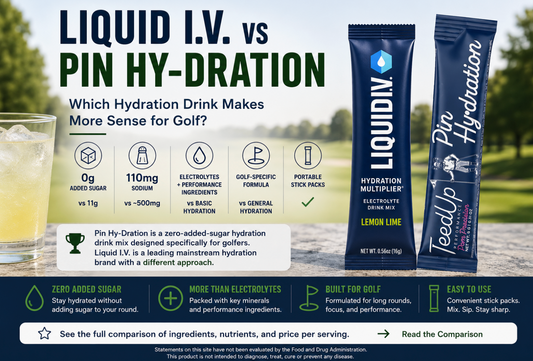 Liquid I.V. for Golf vs Pin Hy-Dration | Comparison