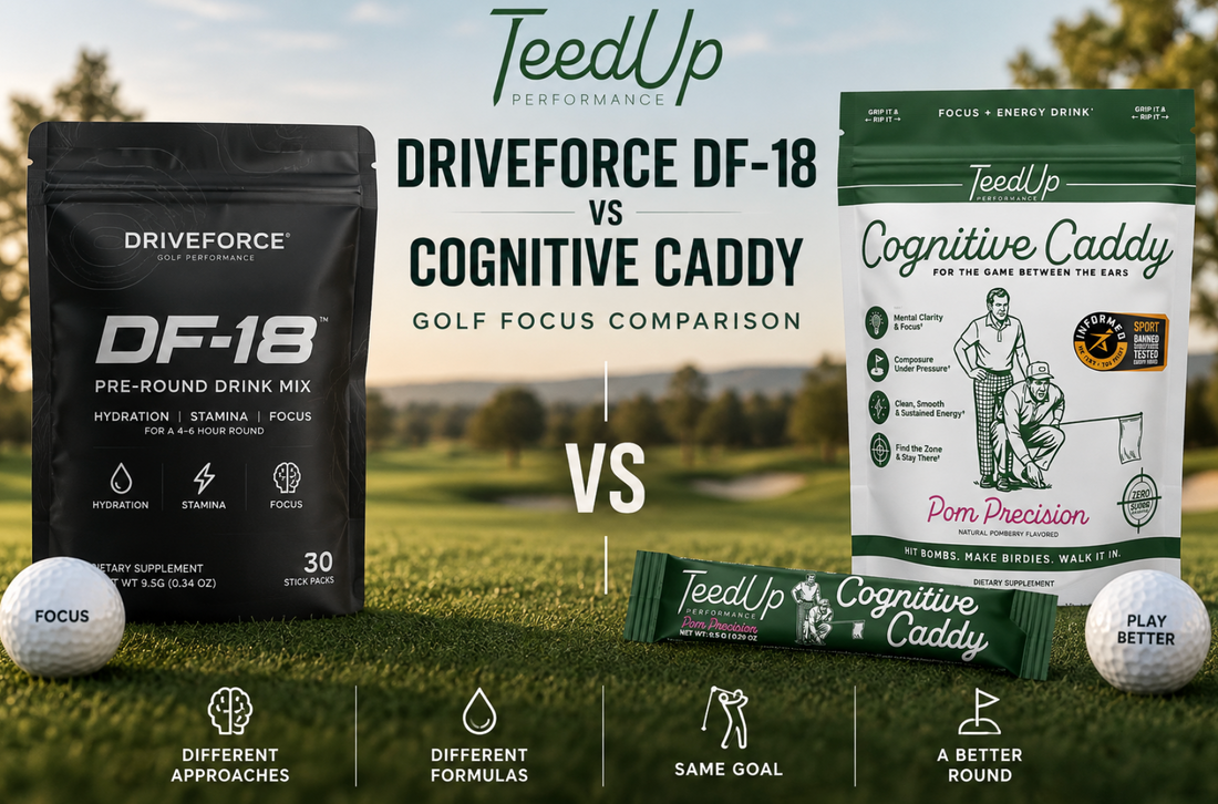 DriveForce DF-18 vs Cognitive Caddy golf focus comparison