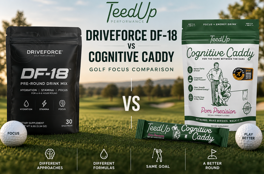 DriveForce DF-18 vs Cognitive Caddy golf focus comparison